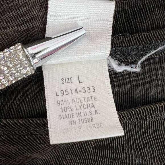 Nap floral tshirt grey unique flowers vintage Classic Black shiny shirt tee Top - Picture 8 of 10